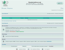 Tablet Screenshot of brandschutzforum.net